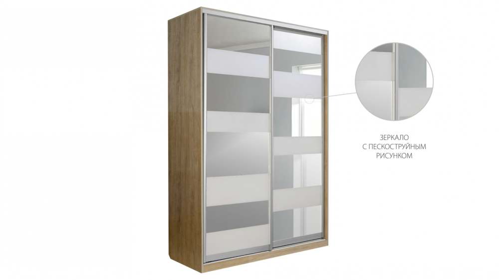 Шкаф-купе «Элегант» Дуб Баррик