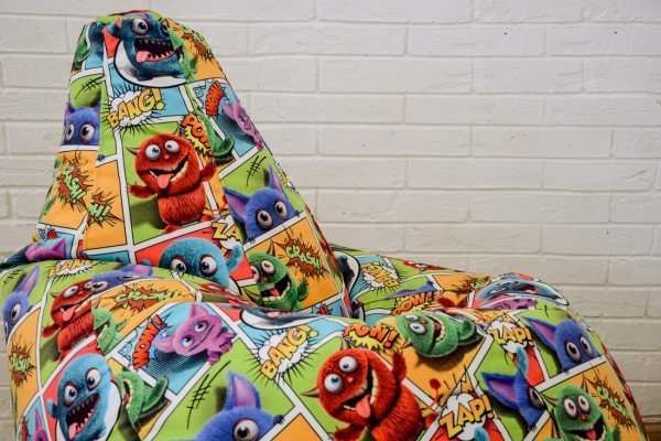 Кресло мешок велюр  «Xpoint » Монстры