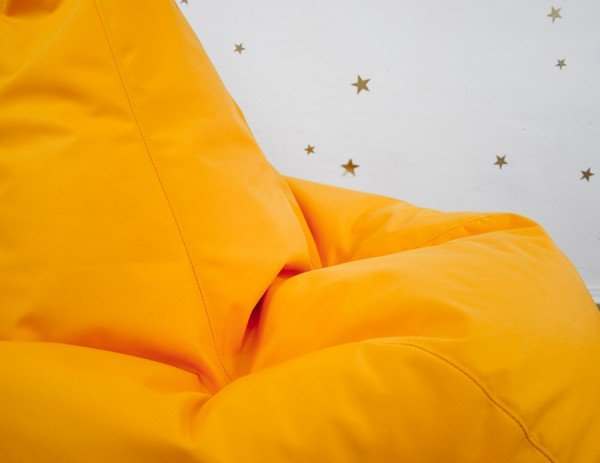 Кресло мешок ткань «Оксфорд» желтый