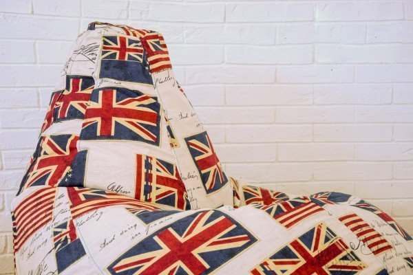 Кресло мешок терможаккард «Флаги»